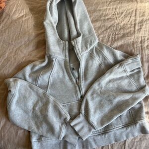 lululemon athletica Gray Hoodie Jacket